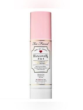 Too Faced Hangover 3-in-1 Replenishing Primer & Setting Spray, 120ML BNIB